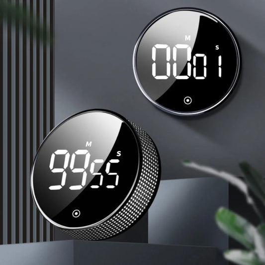LED Digital Timer: Magnetic, Countdown, for Kitchen, Activities, Study
